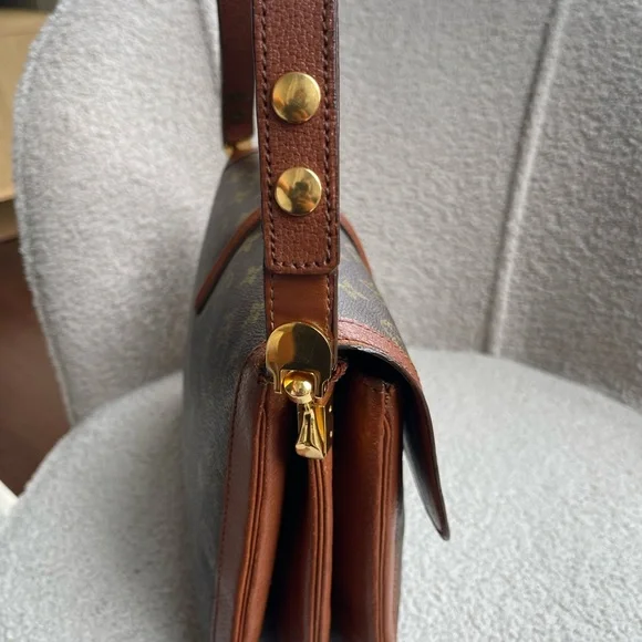 RARE Louis Vuitton Dauphine Classic Monogram Shoulder Bag Vintage - Picture 10 of 17